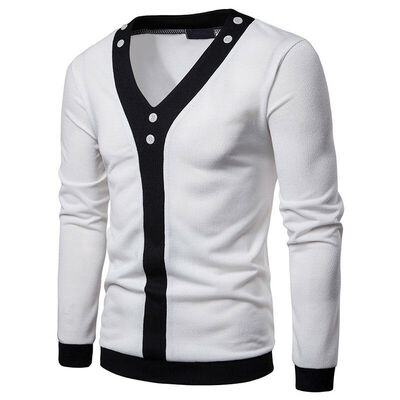 SUNSIOM Mens Fashion Knitted Cardigan Long Sleeve Jacket Coat Casual Slim Fit Warm Coat 
SUNSIOM Mens Fashion Knitted Cardigan Long Sleeve Jacket Coat Casual Slim Fit Warm Coat