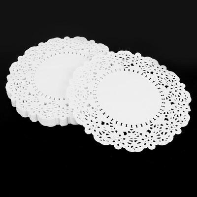 Greensen 150 pcs Disposable Oil-absorbing White Lace Paper Doilies Baking Tools Accessories
Greensen 150 pcs Disposable Oil-absorbing White Lace Paper Doilies Baking Tools Accessories