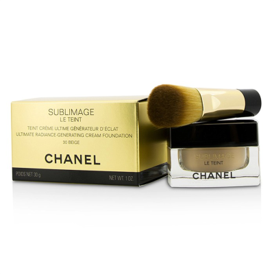 CHANEL - Sublimage Le Teint Ultimate Radiance Generating Cream Foundation - 30 Beige 30g1oz
CHANEL - Sublimage Le Teint Ultimate Radiance Generating Cream Foundation - 30 Beige 30g1oz