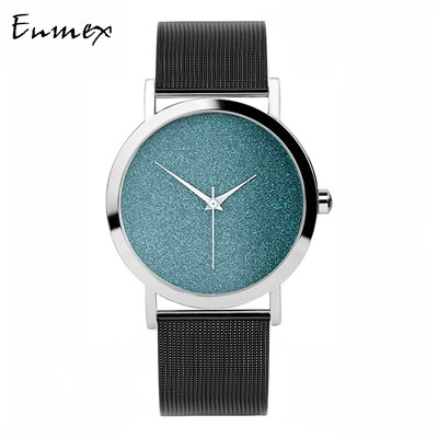 Enmex Water Green Ice Blue Star Temperament Womens Watch Beautiful Simple Design Watch
Enmex Water Green Ice Blue Star Temperament Womens Watch Beautiful Simple Design Watch