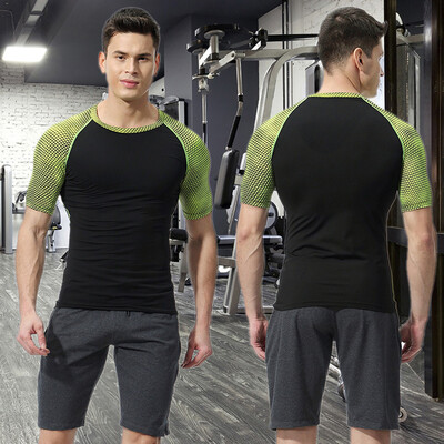 Toponeto Mens Elastic Fitness Short T-shirt Fast Drying Tops Pants Sports Tight Suit
Toponeto Mens Elastic Fitness Short T-shirt Fast Drying Tops Pants Sports Tight Suit