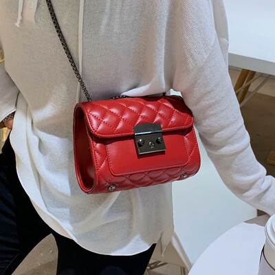 Advanced sense small bag handbag 2019 new foreign air shoulder Messenger bag chic fashion wild rhombic chain bag
Advanced sense small bag handbag 2019 new foreign air shoulder Messenger bag chic fashion wild rhombic chain bag