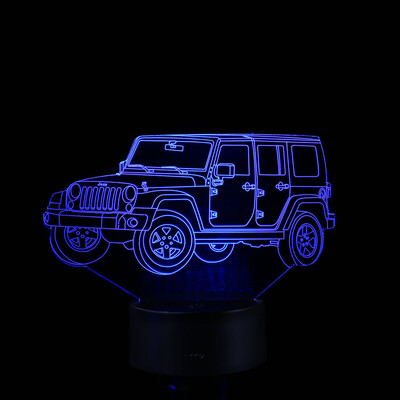 Gobestart LED 3D Illuminated Lamp Optical Desk Night Light With 7 Color Changing
Gobestart LED 3D Illuminated Lamp Optical Desk Night Light With 7 Color Changing