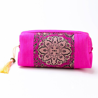 Chinese style cosmetic bag embroidery wallet Chinese characteristics small gifts