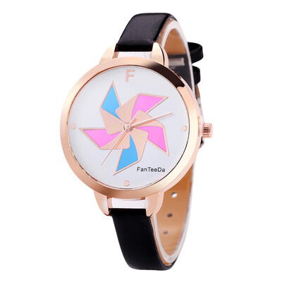 FanTeeDa Womens Watches Childhood Windmill Pattern Dial Ladies Casual Quartz Wristwatch Leather Strap Clock Gift Reloj Mujer
FanTeeDa Womens Watches Childhood Windmill Pattern Dial Ladies Casual Quartz Wristwatch Leather Strap Clock Gift Reloj Mujer