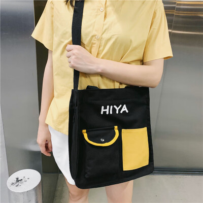 Ins 100 canvas bag female oblique satchel on Shinhara college student handbag single shoulder Sen canvas bag
Ins 100 canvas bag female oblique satchel on Shinhara college student handbag single shoulder Sen canvas bag