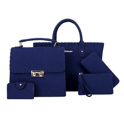 Tailored Fashion Women Weaving Handbag Wild Composite Bag Shoulder Messenger Bag 5PCs
Tailored Fashion Women Weaving Handbag Wild Composite Bag Shoulder Messenger Bag 5PCs