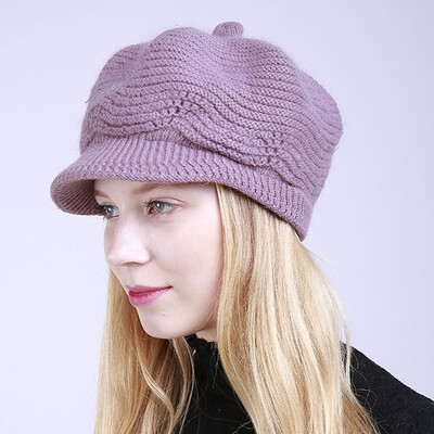 Tailored Women Winter Design Line Solid Ear Protector Slouchy Berets Hat 
Tailored Women Winter Design Line Solid Ear Protector Slouchy Berets Hat