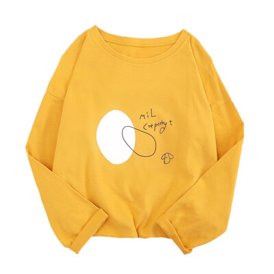 Harajuku T-Shirt Women Pullovers Casual Long Sleeve Tops O-Neck Loose Cute Print Female T-shirts
Harajuku T-Shirt Women Pullovers Casual Long Sleeve Tops O-Neck Loose Cute Print Female T-shirts