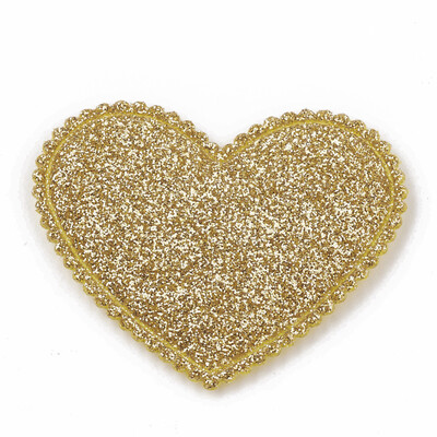Glitter PU Patches with Non Woven Fabric Back&Sponge Inside Heart Goldenrod 44x53x45mm
Glitter PU Patches with Non Woven Fabric Back&Sponge Inside Heart Goldenrod 44x53x45mm