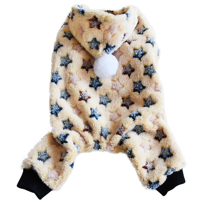 Winter Warm Pet Dog Clothes Thickened Clothes Coral Velvet Costume 4 Legged Hooded Paws Printed Coat For Dogs Clothing
Winter Warm Pet Dog Clothes Thickened Clothes Coral Velvet Costume 4 Legged Hooded Paws Printed Coat For Dogs Clothing