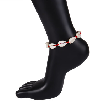 bohemia Handmade adjustable rope chain Natural shell Bracelet Shells foot Bracelets Beaded bracelets cheville for women beach
bohemia Handmade adjustable rope chain Natural shell Bracelet Shells foot Bracelets Beaded bracelets cheville for women beach