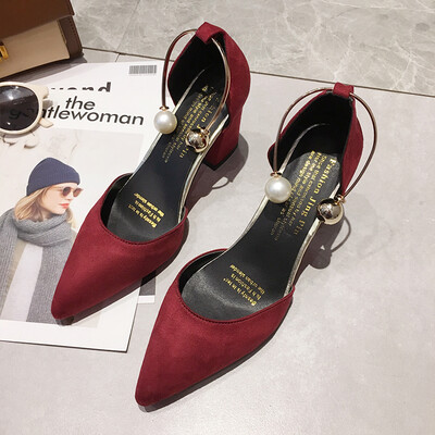 Sandals Girl Summer Point Head Baotou Rough-heeled Shoes Korean Version Baitachic Fairy High-heeled Shoes
Sandals Girl Summer Point Head Baotou Rough-heeled Shoes Korean Version Baitachic Fairy High-heeled Shoes