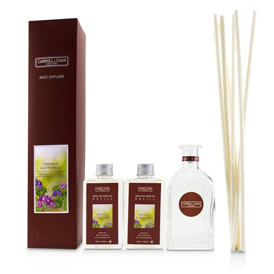 THE CANDLE COMPANY CARROLL & CHAN - Reed Diffuser - Geraniol & Citronella 200ml676oz
THE CANDLE COMPANY CARROLL & CHAN - Reed Diffuser - Geraniol & Citronella 200ml676oz