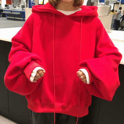 Tailored Women Fashion Loose Solid Color Hooded Lantern Sleeves Sweater Hoodie Crop Tops
Tailored Women Fashion Loose Solid Color Hooded Lantern Sleeves Sweater Hoodie Crop Tops