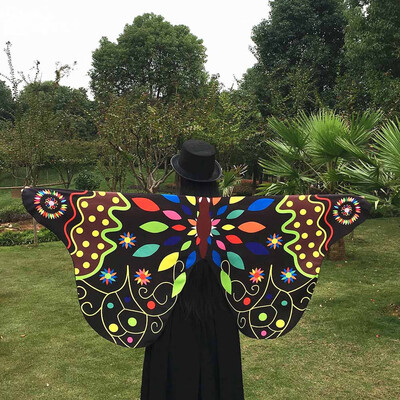 Toponeto Soft Fabric Butterfly Wings Shawl Fairy Ladies Nymph Pixie Costume Accessory
Toponeto Soft Fabric Butterfly Wings Shawl Fairy Ladies Nymph Pixie Costume Accessory