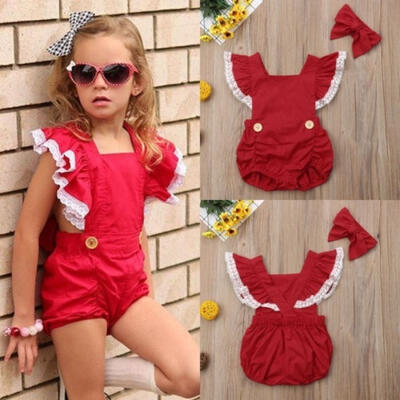 2PCS Newborn Baby Girls Lace Backless Christmas Romper Bodysuit Headband Clothes
2PCS Newborn Baby Girls Lace Backless Christmas Romper Bodysuit Headband Clothes
