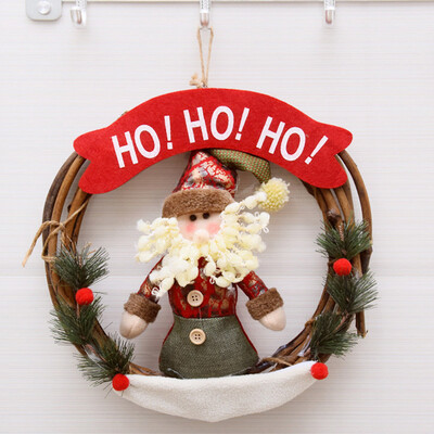 Gobestart Christmas Decoration Wooden Ornaments Wreath Gift Window Table Simple Decoratio
Gobestart Christmas Decoration Wooden Ornaments Wreath Gift Window Table Simple Decoratio