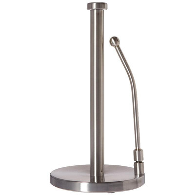 High quality stainless steel flat head spring paper towel holder convenient kitchen paper holder desktop vertical large roll paper
High quality stainless steel flat head spring paper towel holder convenient kitchen paper holder desktop vertical large roll paper