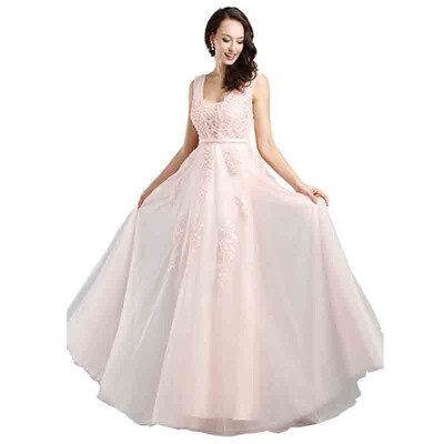 Juexiuxinniang banquet evening dress party dress v-neck sexy halter dress 9143 
Juexiuxinniang banquet evening dress party dress v-neck sexy halter dress 9143