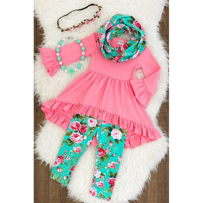 3pcs Toddler Girls Kids Long Sleeve Shirt Dress TopsFloral Leggings Outfits Set
3pcs Toddler Girls Kids Long Sleeve Shirt Dress TopsFloral Leggings Outfits Set
