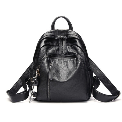 Double-shoulder bag genuine leather womens bag Korean style fashionable cowhide soft leather soft leather simple&casual b
Double-shoulder bag genuine leather womens bag Korean style fashionable cowhide soft leather soft leather simple&casual b