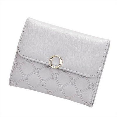2019 New Style Solid Ring Women Girl Leather Purse Card Holder Wallet Clutch Zip Small Change Coin Key Bag
2019 New Style Solid Ring Women Girl Leather Purse Card Holder Wallet Clutch Zip Small Change Coin Key Bag