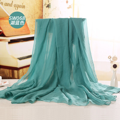2017 spring&summer new solid color silk scarf sunscreen beach towel shawl Taobao hot silk silk scarf wholesale
2017 spring&summer new solid color silk scarf sunscreen beach towel shawl Taobao hot silk silk scarf wholesale