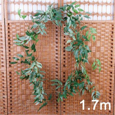 Artificial Willow Leaves Vine Fake Wicker Rattan Wedding Garland Floral Decor 
Artificial Willow Leaves Vine Fake Wicker Rattan Wedding Garland Floral Decor