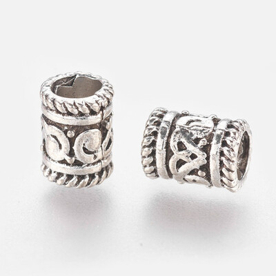 Alloy European Beads Large Hole Beads Column Antique Silver 9x7mm Hole 4mm about 200pcsbag
Alloy European Beads Large Hole Beads Column Antique Silver 9x7mm Hole 4mm about 200pcsbag