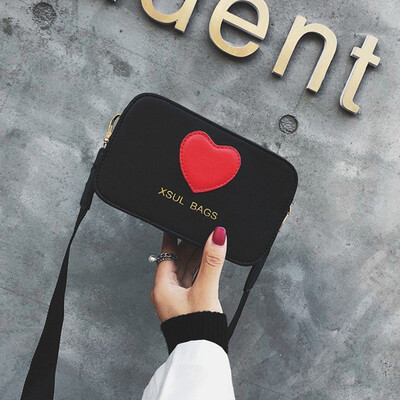 Tailored Woman Trendy Peach Heart Shoulder Bag Girl Color Collision Campus Style Hand Bag
Tailored Woman Trendy Peach Heart Shoulder Bag Girl Color Collision Campus Style Hand Bag