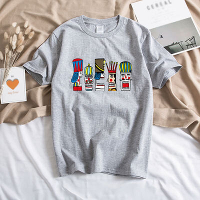 Korean Style Cartoon Print T Shirt Summer Short Sleeve O-Neck Casual Woman Tops Casual Female Loose Tops
Korean Style Cartoon Print T Shirt Summer Short Sleeve O-Neck Casual Woman Tops Casual Female Loose Tops