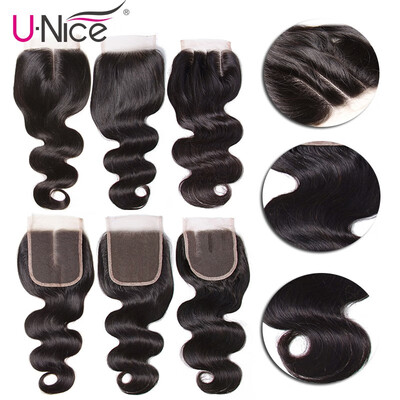 UNice 8A Brazilian Body Wave Virgin Human Hair Extensions 3 Bundles with Lace Closure 4"4
UNice 8A Brazilian Body Wave Virgin Human Hair Extensions 3 Bundles with Lace Closure 4"4