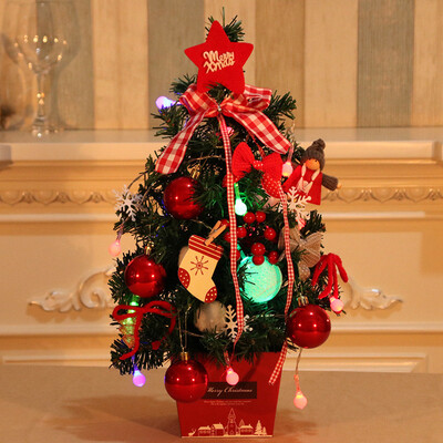 Gobestart LED Artificial Tabletop Mini Christmas Tree Decorations Festival Miniature Tree
Gobestart LED Artificial Tabletop Mini Christmas Tree Decorations Festival Miniature Tree