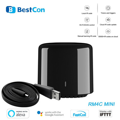 〖Follure〗Smart Home Automation WiFiIR4G Wireless Controller For Broadlink RM4C Mini HOT
〖Follure〗Smart Home Automation WiFiIR4G Wireless Controller For Broadlink RM4C Mini HOT