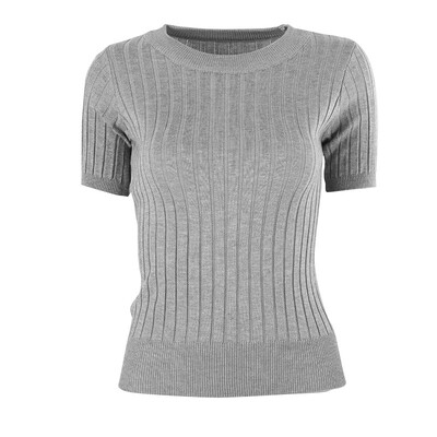 T-shirt Tops Knitted Slim Pullover Women Sweater Half Sleeve Thin Tight Fit Semi-high Collar Clothing Free Size 5 colors
T-shirt Tops Knitted Slim Pullover Women Sweater Half Sleeve Thin Tight Fit Semi-high Collar Clothing Free Size 5 colors