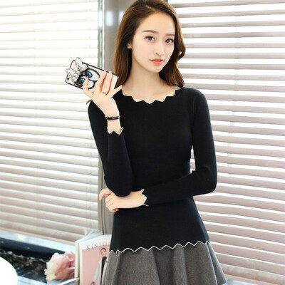 Women Slim Long Sleeve Bottoming Sweater Sexy Tight Knitted Autumn High Elastic Soft Pullovers O neck Sweaters
Women Slim Long Sleeve Bottoming Sweater Sexy Tight Knitted Autumn High Elastic Soft Pullovers O neck Sweaters