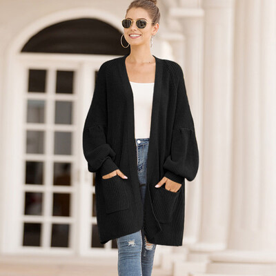 Tailored Women Casual Long Sleeve Knitted Sweater Pockets Long Cardigan Top Coat Outwear
Tailored Women Casual Long Sleeve Knitted Sweater Pockets Long Cardigan Top Coat Outwear
