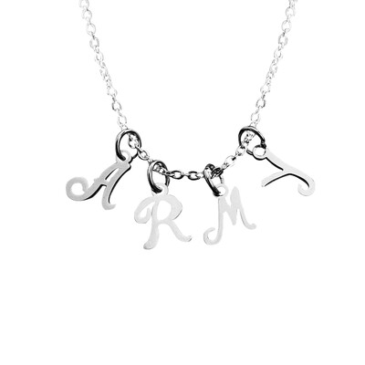 BTS Necklace Kpop Bangtan Boys Jungkook Jimin V Suga Jin J-Hope Rap Monster Pendant Necklace for The Army
BTS Necklace Kpop Bangtan Boys Jungkook Jimin V Suga Jin J-Hope Rap Monster Pendant Necklace for The Army