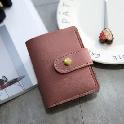 Fashion Women Purse Solid Leather Small Wallet Ladies Hasp Short Clutch Wallet Vintage PU Leather Women Money Bags
Fashion Women Purse Solid Leather Small Wallet Ladies Hasp Short Clutch Wallet Vintage PU Leather Women Money Bags