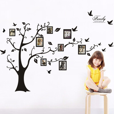 Large 180250Cm7199in Black 3D DIY Photo Tree PVC Wall DecalsAdhesive Family Wall Stickers Mural Art Home Decor
Large 180250Cm7199in Black 3D DIY Photo Tree PVC Wall DecalsAdhesive Family Wall Stickers Mural Art Home Decor