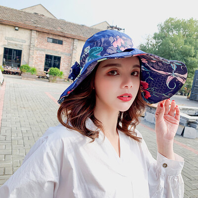 Hat female summer big edge cover face foldable sun hat Korean spring&autumn outdoor versatile sun proof fisherman hat Japanese
Hat female summer big edge cover face foldable sun hat Korean spring&autumn outdoor versatile sun proof fisherman hat Japanese