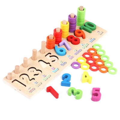 Kid Wood Montessori Numbers Count Shape Match Educational Teaching Math Toy
Kid Wood Montessori Numbers Count Shape Match Educational Teaching Math Toy