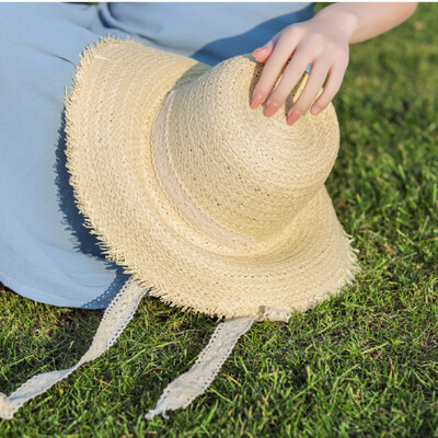 Summer ladies outdoor sunshade straw hat sunscreen hat along the Beach Hat Lafite straw cool hat net red the same style
Summer ladies outdoor sunshade straw hat sunscreen hat along the Beach Hat Lafite straw cool hat net red the same style