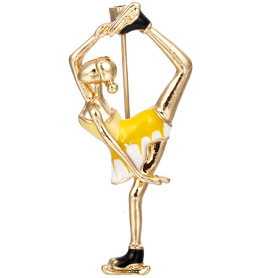 New Fashion Ballerina Brooches And Music Note Brooch for Women Ballet Dance Girls Colorful Crystal Pins for Gifts
New Fashion Ballerina Brooches And Music Note Brooch for Women Ballet Dance Girls Colorful Crystal Pins for Gifts