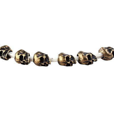Gobestart Skull Hair Cord DIY Accessories Ponytail Gothic Punk Antique Copper Headgear
Gobestart Skull Hair Cord DIY Accessories Ponytail Gothic Punk Antique Copper Headgear