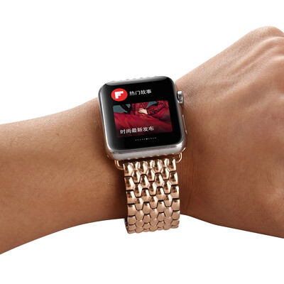 〖Follure〗Stainless Steel Link Bracelet Watch Band Strap For Apple Watch Series 12 42MM
〖Follure〗Stainless Steel Link Bracelet Watch Band Strap For Apple Watch Series 12 42MM
