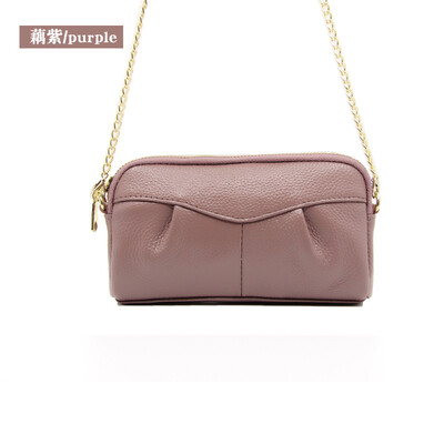 First layer cowhide 2019 new womens leather hand shoulder shoulder Messenger bag chain shell bag large capacity
First layer cowhide 2019 new womens leather hand shoulder shoulder Messenger bag chain shell bag large capacity