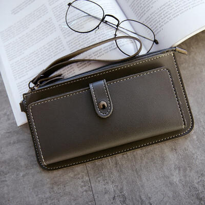 2019 New Womens Wallet Simple Long Multi-function Zipper Wallet Card Holder Hasp Leather Female Coin Purse Clutch Money
2019 New Womens Wallet Simple Long Multi-function Zipper Wallet Card Holder Hasp Leather Female Coin Purse Clutch Money