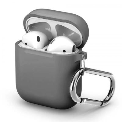 Protective Silicone Cover For AirPods Charging Case Scratch-proof Shock-proof Case Skin With Carabiner For AirPods 1
Protective Silicone Cover For AirPods Charging Case Scratch-proof Shock-proof Case Skin With Carabiner For AirPods 1